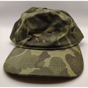 Vans Camouflage‎ Snapback Baseball Cap Green Black One Size Adjustable